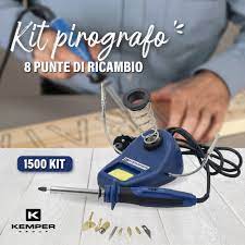 ნაკრები პიროგრაფიისთვის KEMPERGROUP 1500KIT 40W
