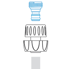 კონექტორი შლანგის გადამყვანით თითბერის 1 დიუმი GF GARDEN GF80002432